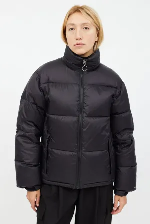 Black Short Length Puffer