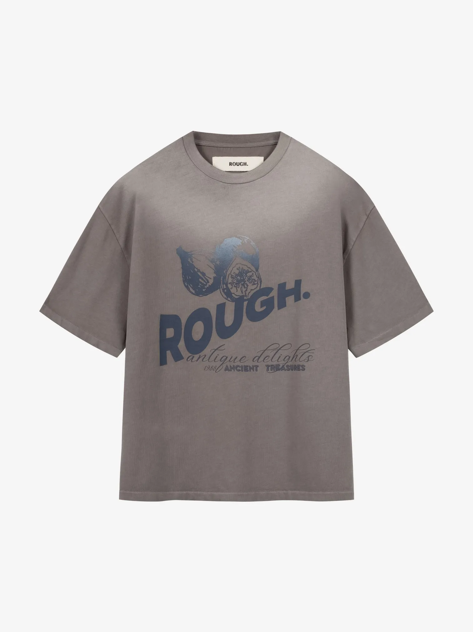 BLEACHED VINTAGE FIG T-SHIRT