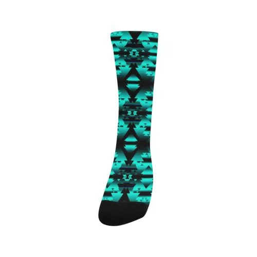 Dark-Deep Lake-Winter-Camp Trouser Socks