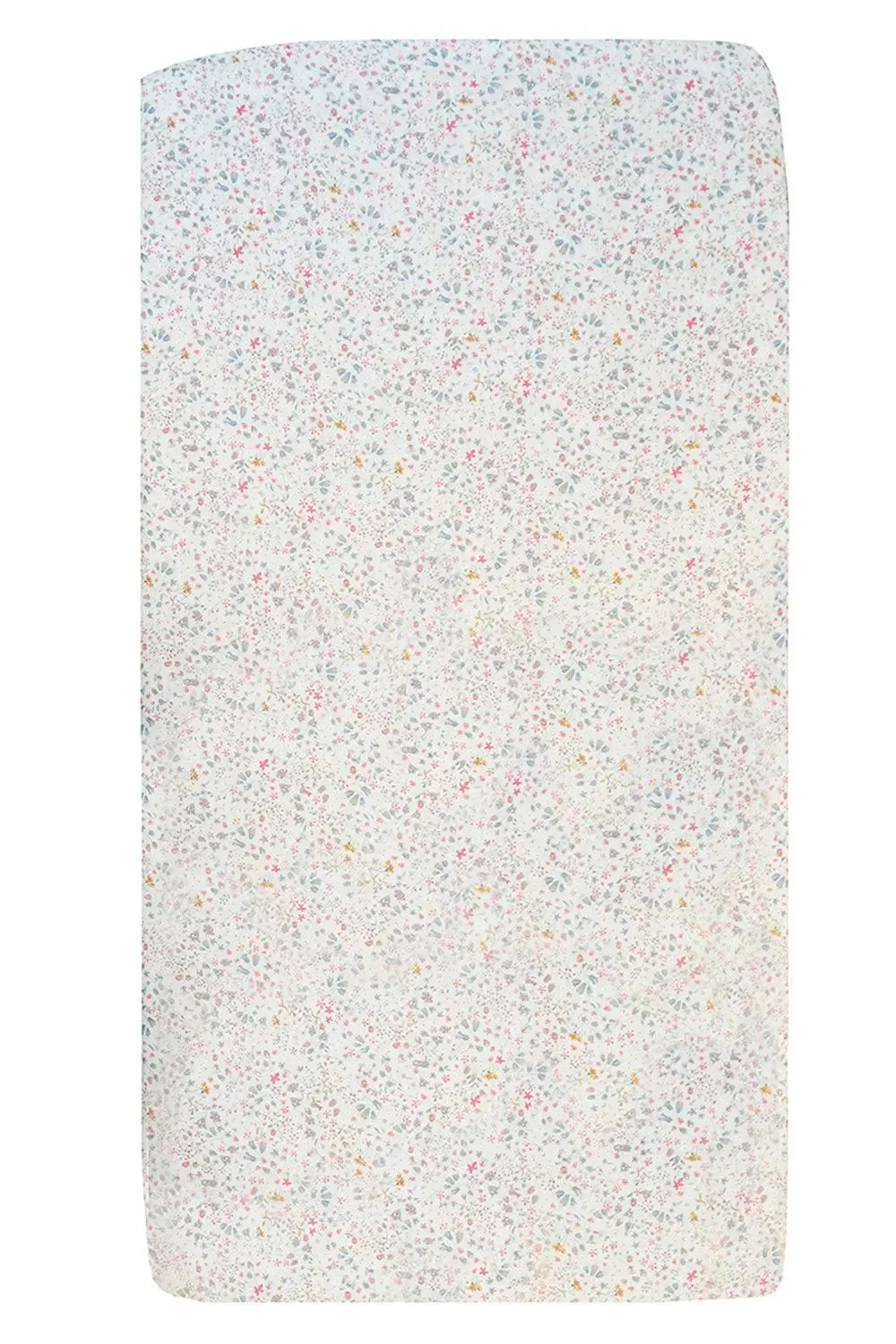 Fitted Sheet Made With Liberty Fabric DONNA LEIGH DUCK EGG