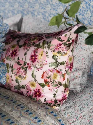 Fitted Sheet Made With Liberty Fabric DONNA LEIGH DUCK EGG