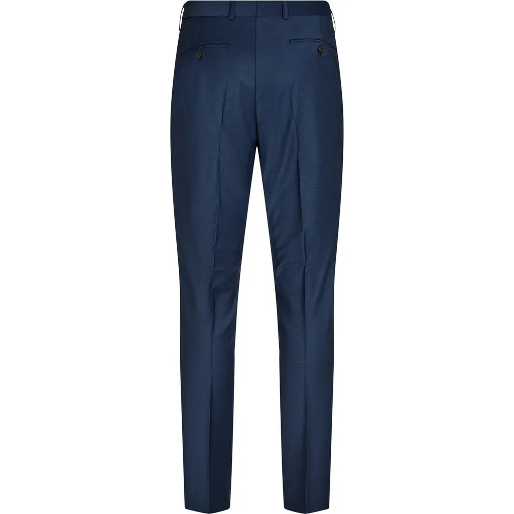 Flint Fitted Wool Suitpant - COB Cobolt