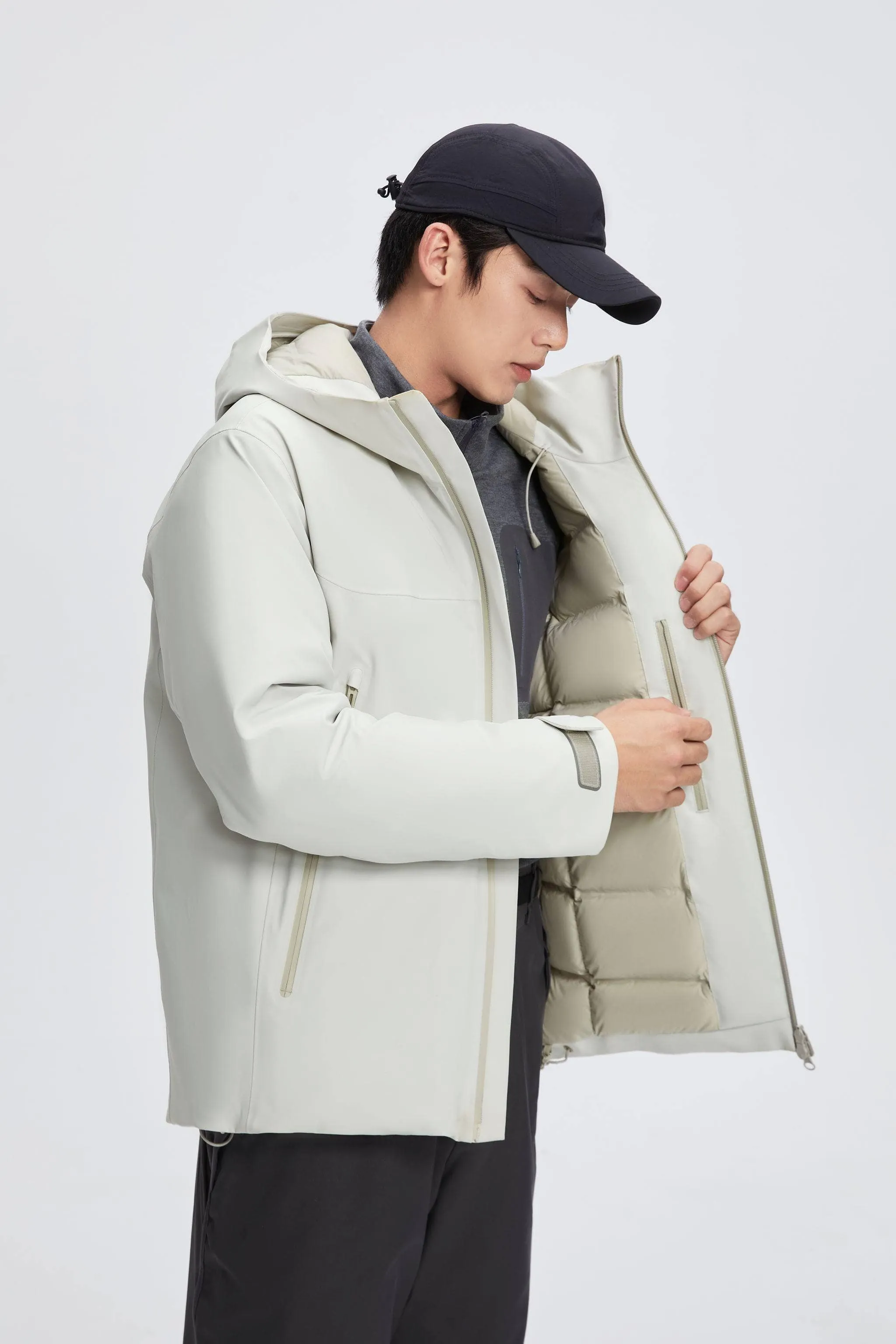 Goose Down Hoody Windstopper 2400