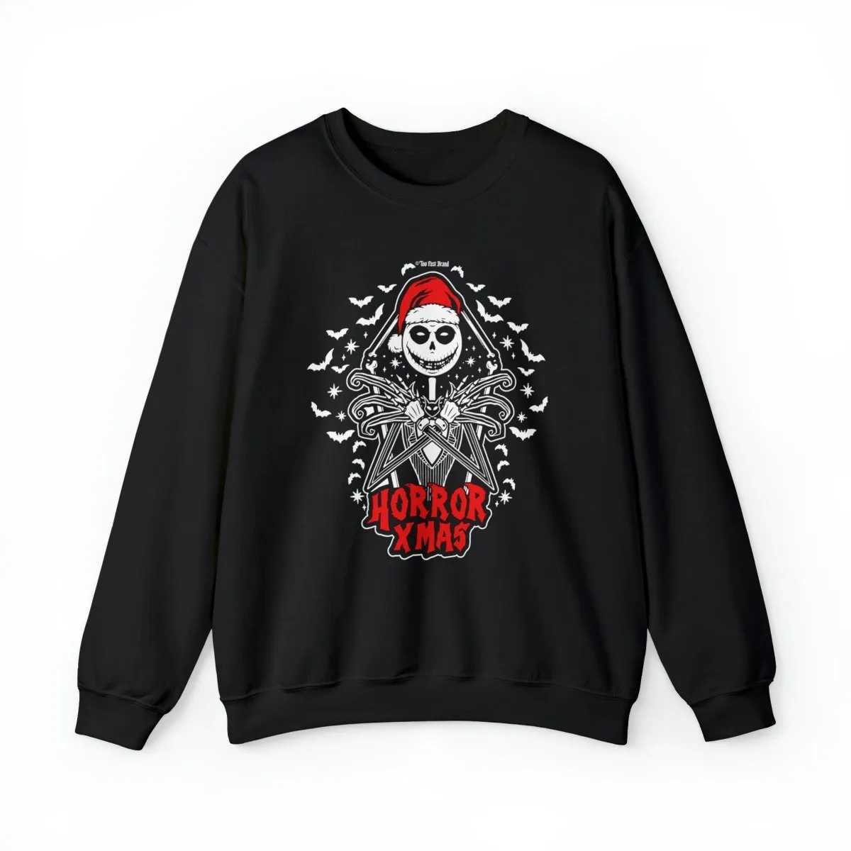 Jack Skellington Horror Christmas Crewneck Sweatshirt