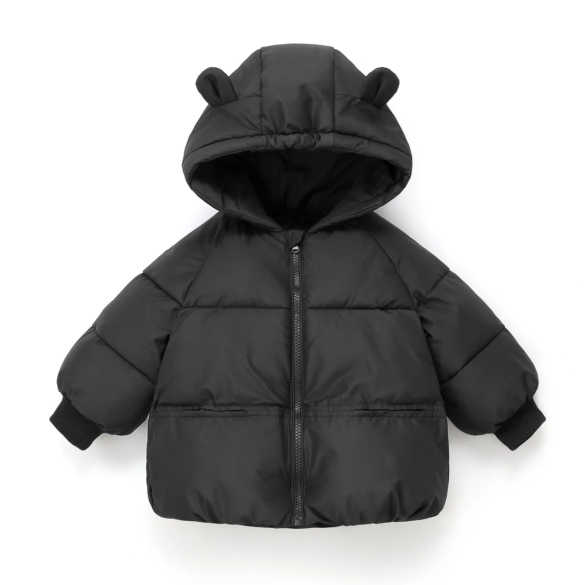 Kids Winter Latest Thickened Hooded Jacket Warm Quilted Coat