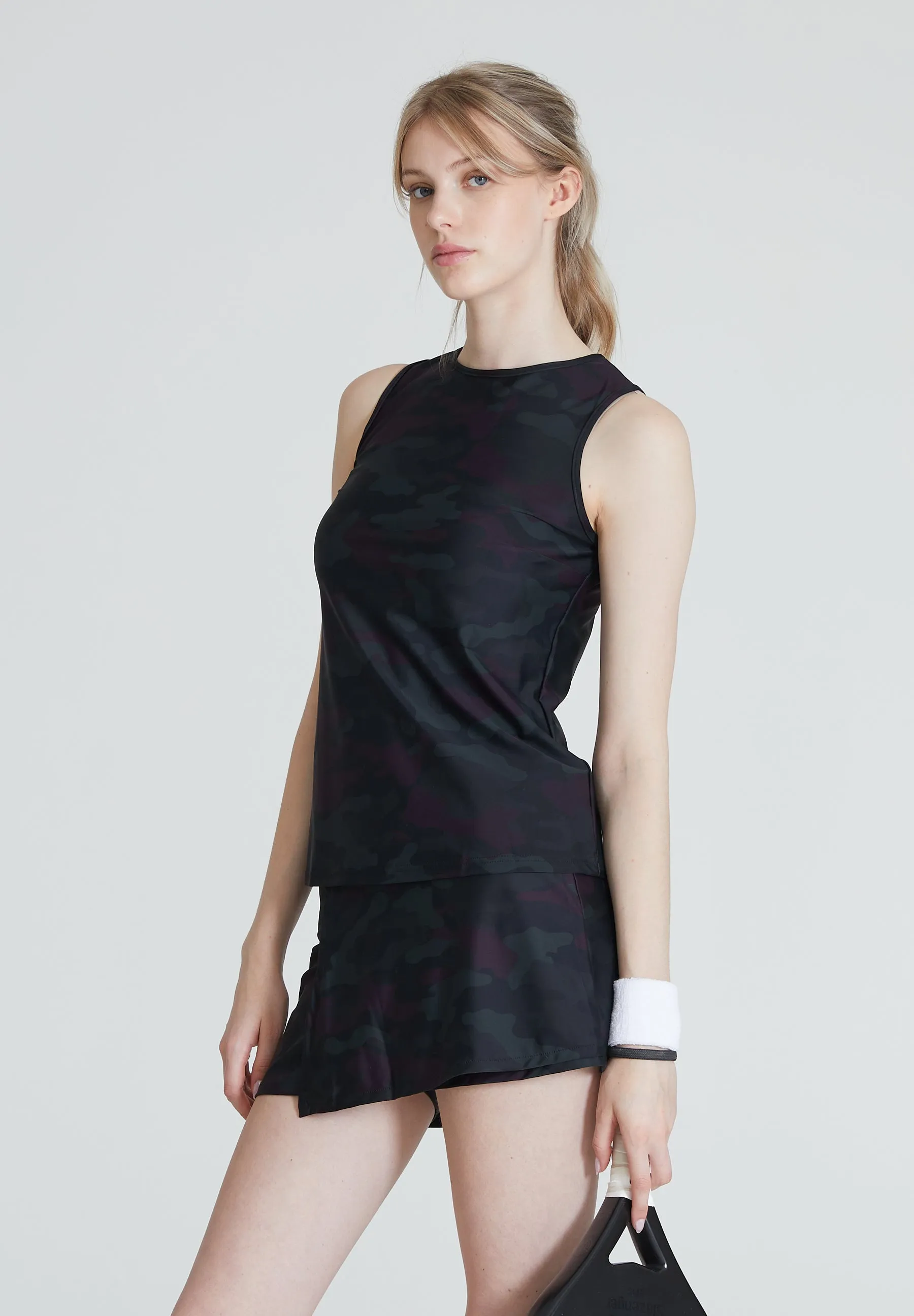 La Luna Sport Top - Green Camo