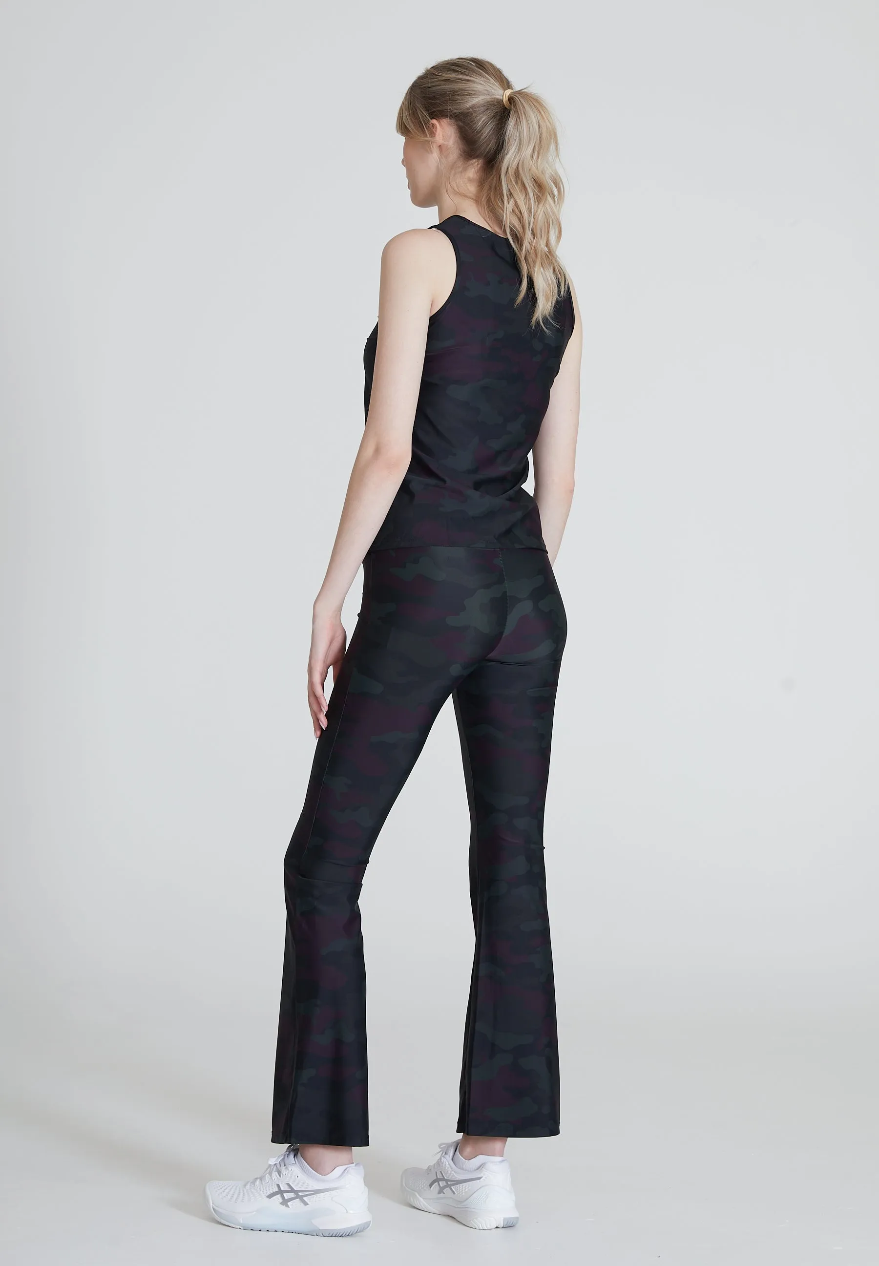 La Luna Sport Top - Green Camo