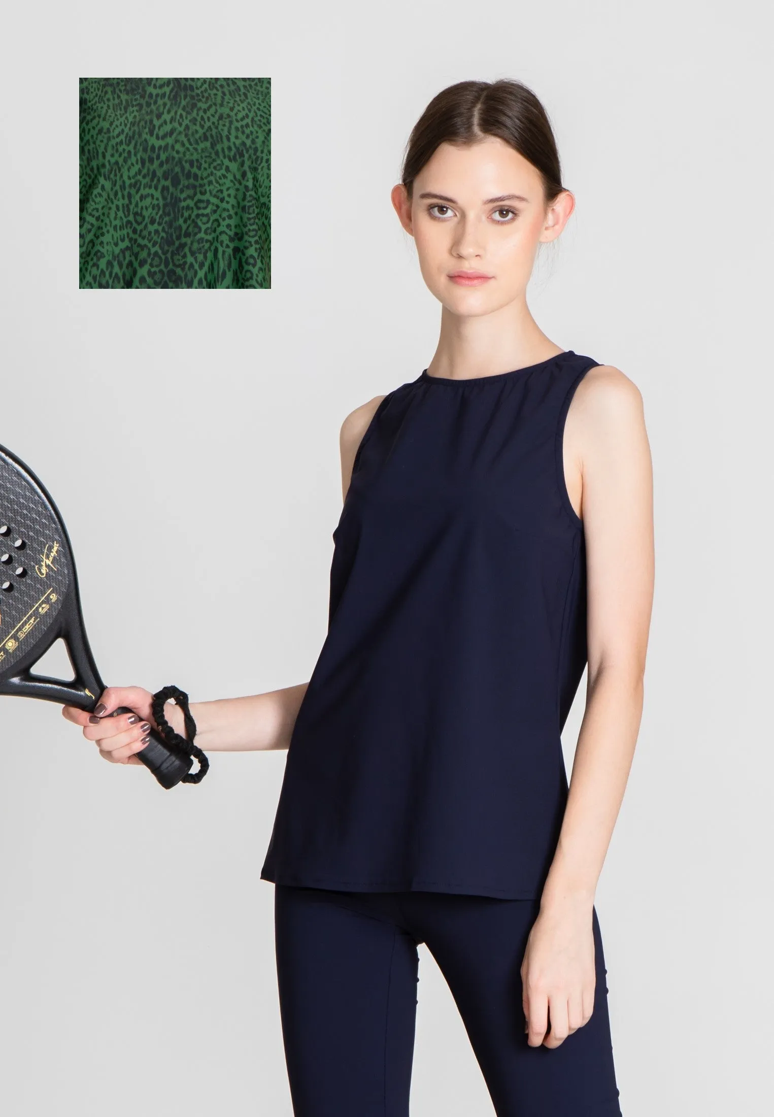 La Luna Sport Top - Green Leo