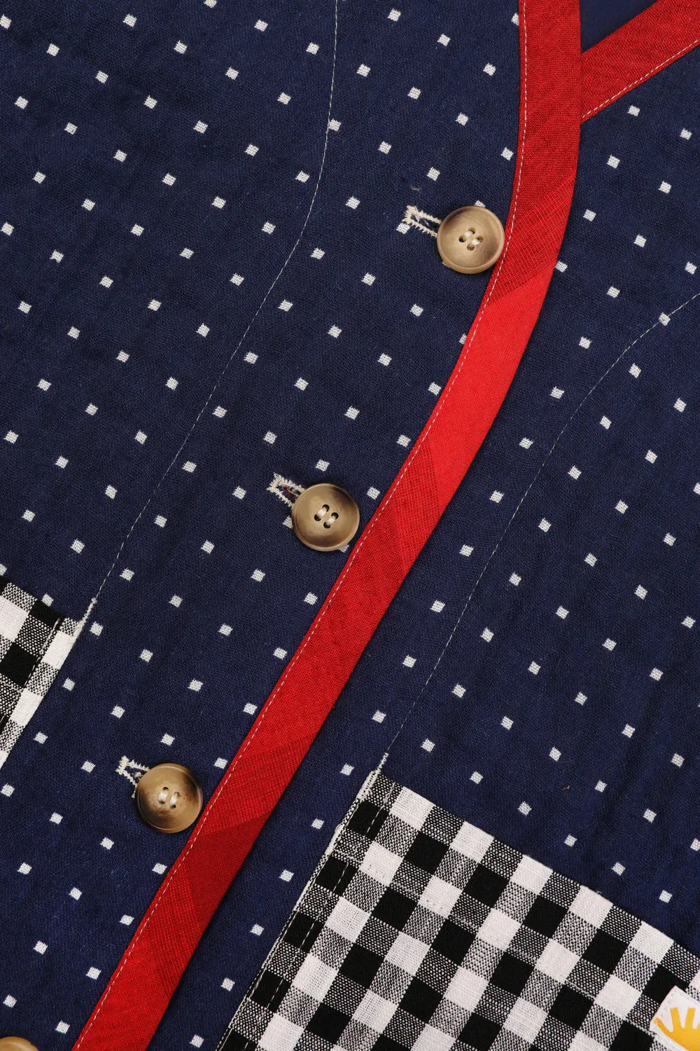 LF Markey | Reuben Jacket | Patchwork check