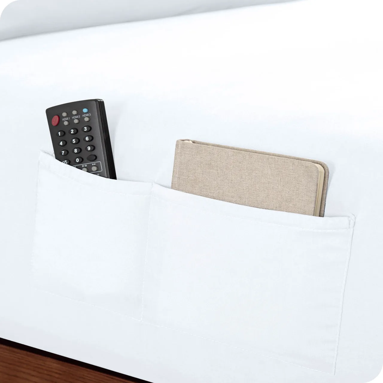 Microfiber Hydro-Brushed Dual-Pocket Sheet Set Comfortable Bedding Set