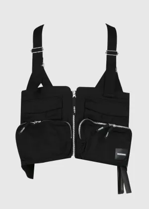 NEIGHBORHOOD: VEST [BLACK]