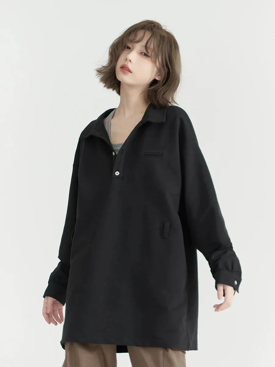 Polo Loose Top Mid-length