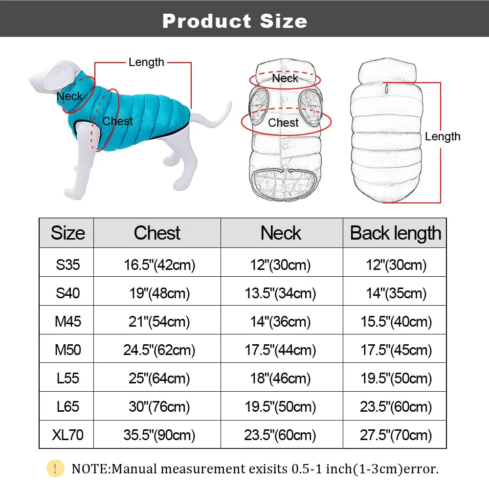 Reversible Winter Bubble Vest