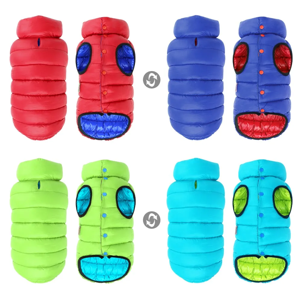 Reversible Winter Bubble Vest