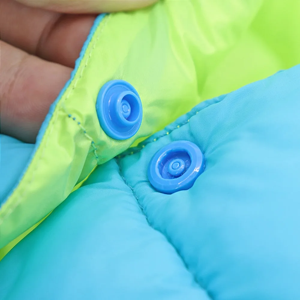 Reversible Winter Bubble Vest