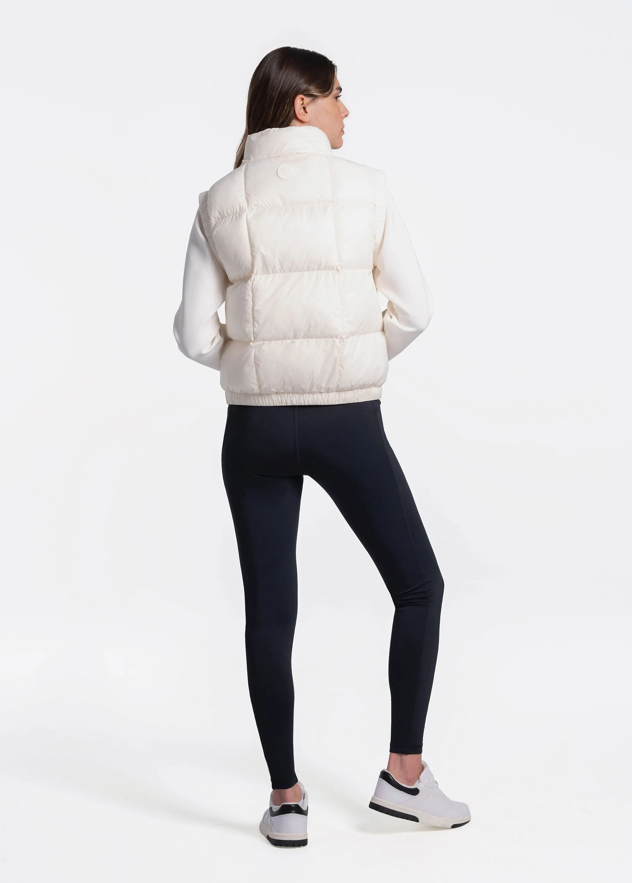 Rose Synth Down Vest