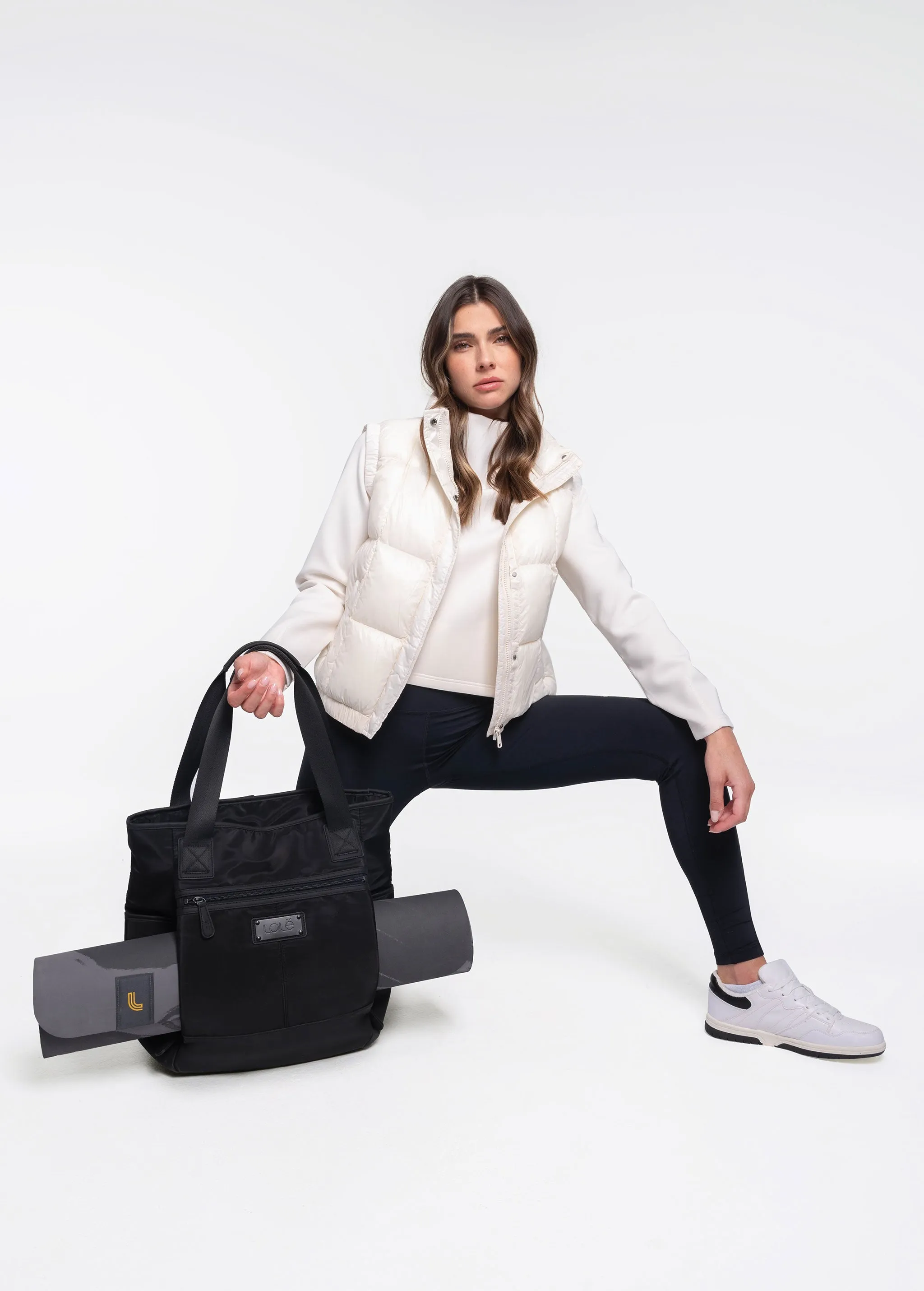 Rose Synth Down Vest