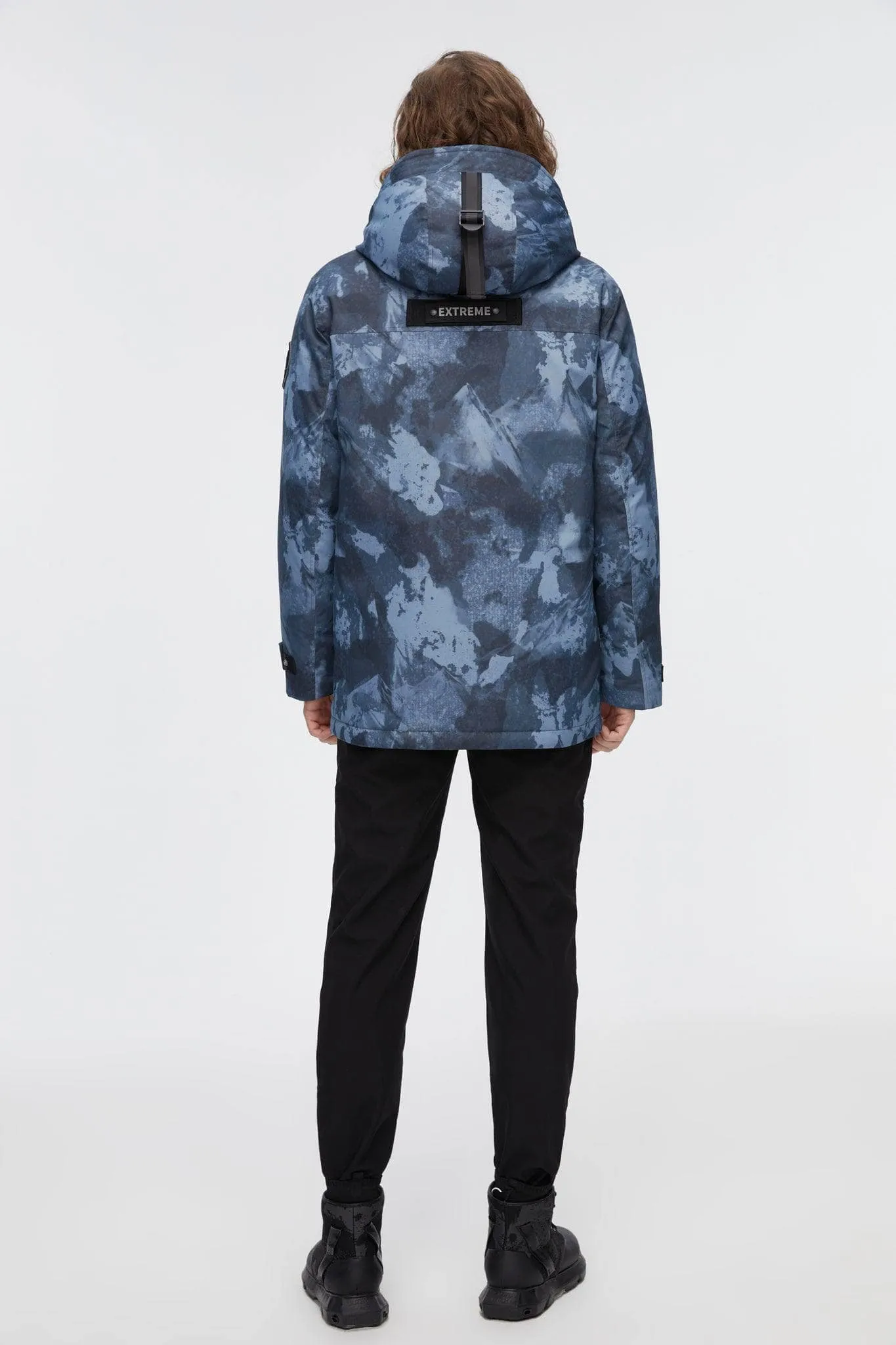 Short Goose Down Jacket With Hood