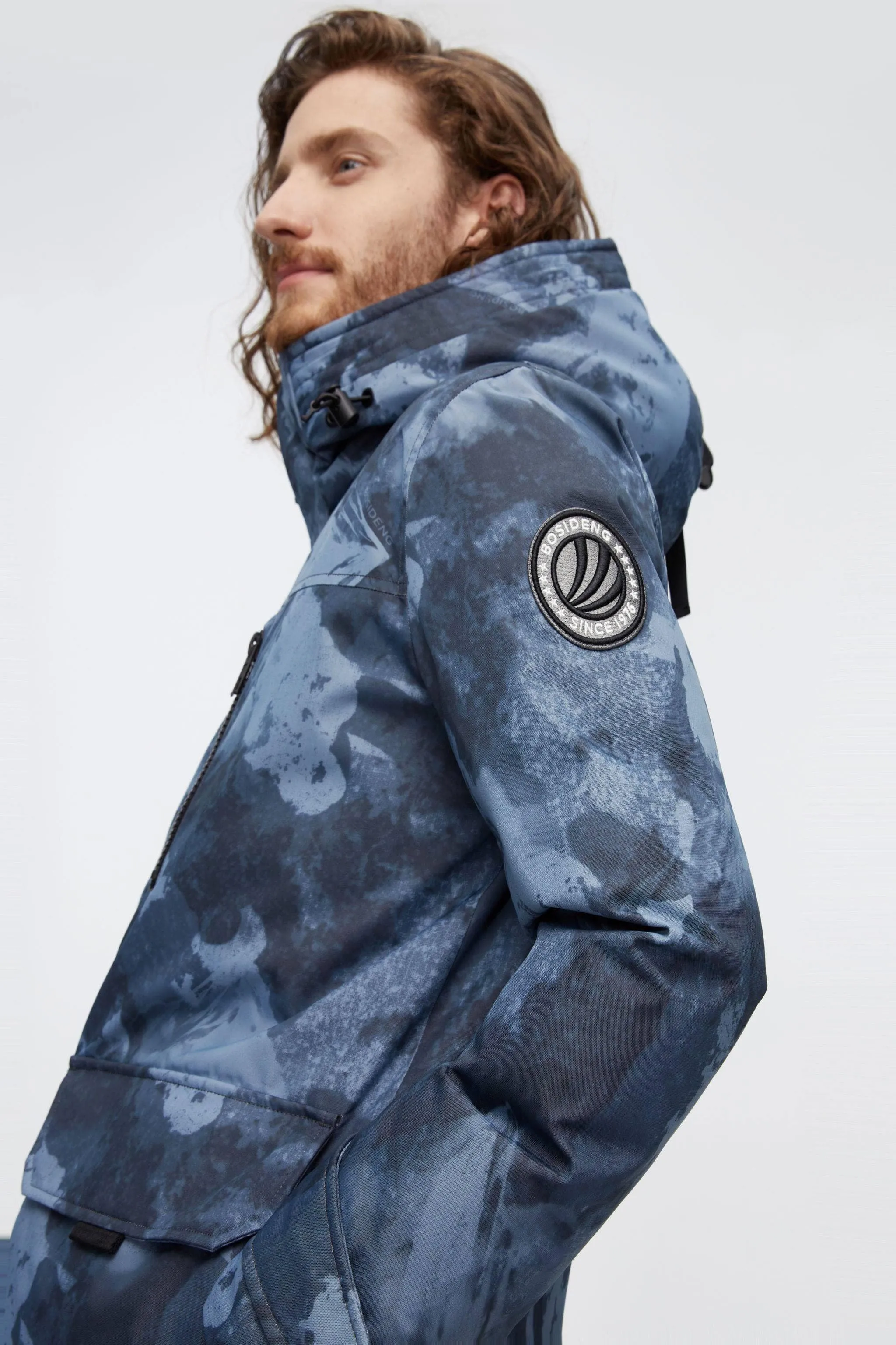 Short Goose Down Jacket With Hood