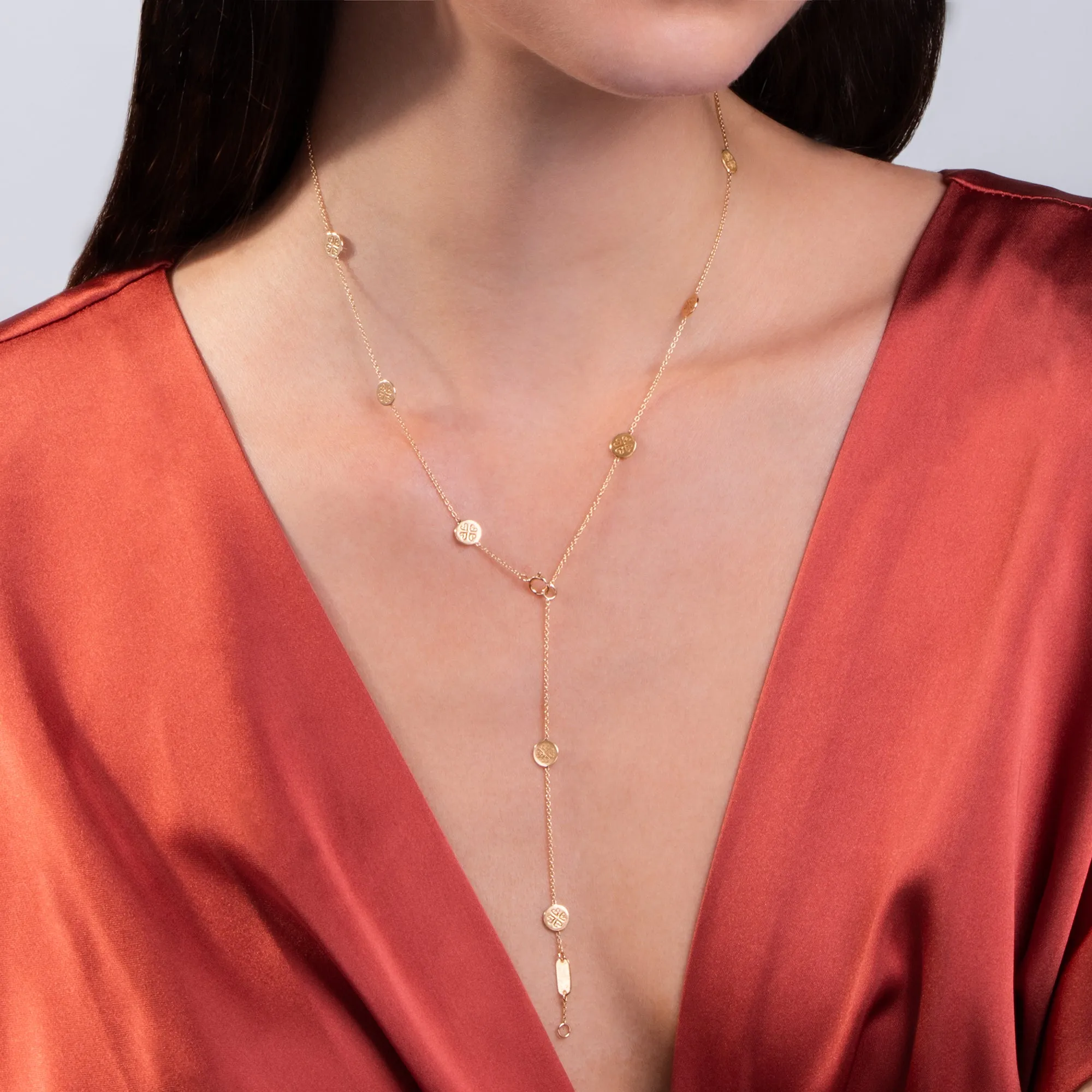 Signature Multi-Charm Necklace, Mid-Length