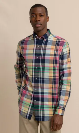 Southern Tide Harker Island Madras Sport Shirt