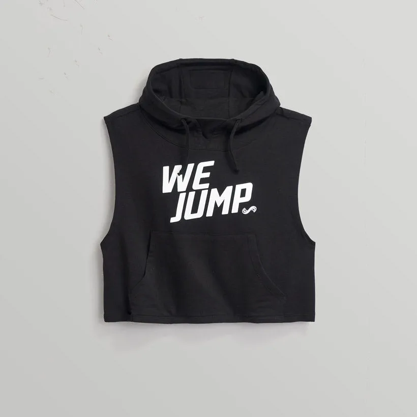 Women's We Jump Sleeveless Hoodie