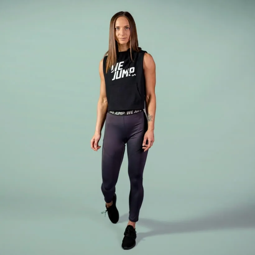 Women's We Jump Sleeveless Hoodie