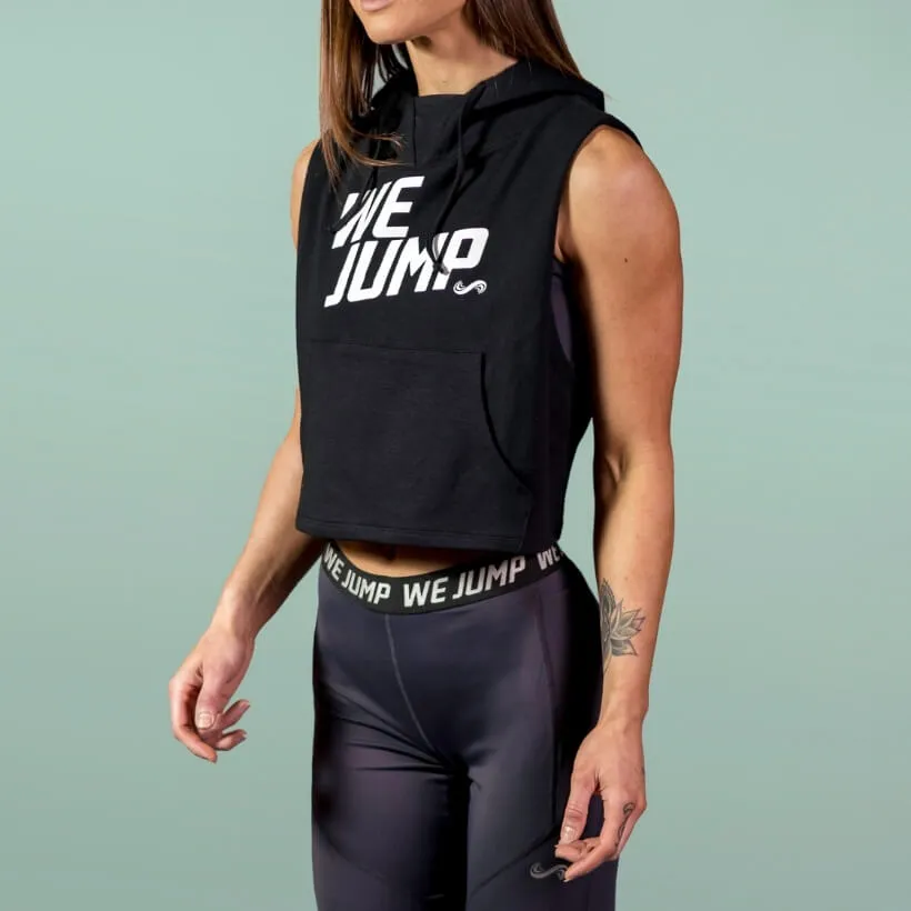 Women's We Jump Sleeveless Hoodie