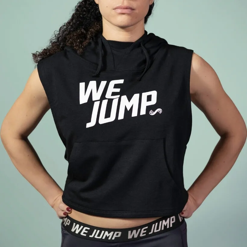 Women's We Jump Sleeveless Hoodie